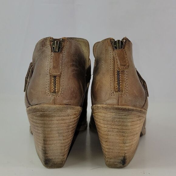 Eileen Fisher Ives Tumbled Nubuck Leather Bootie - Picture 5 of 15